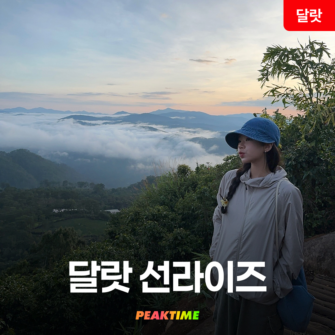 달랏 투어 선라이즈 관광지 일일 투어 - 메인 이미지