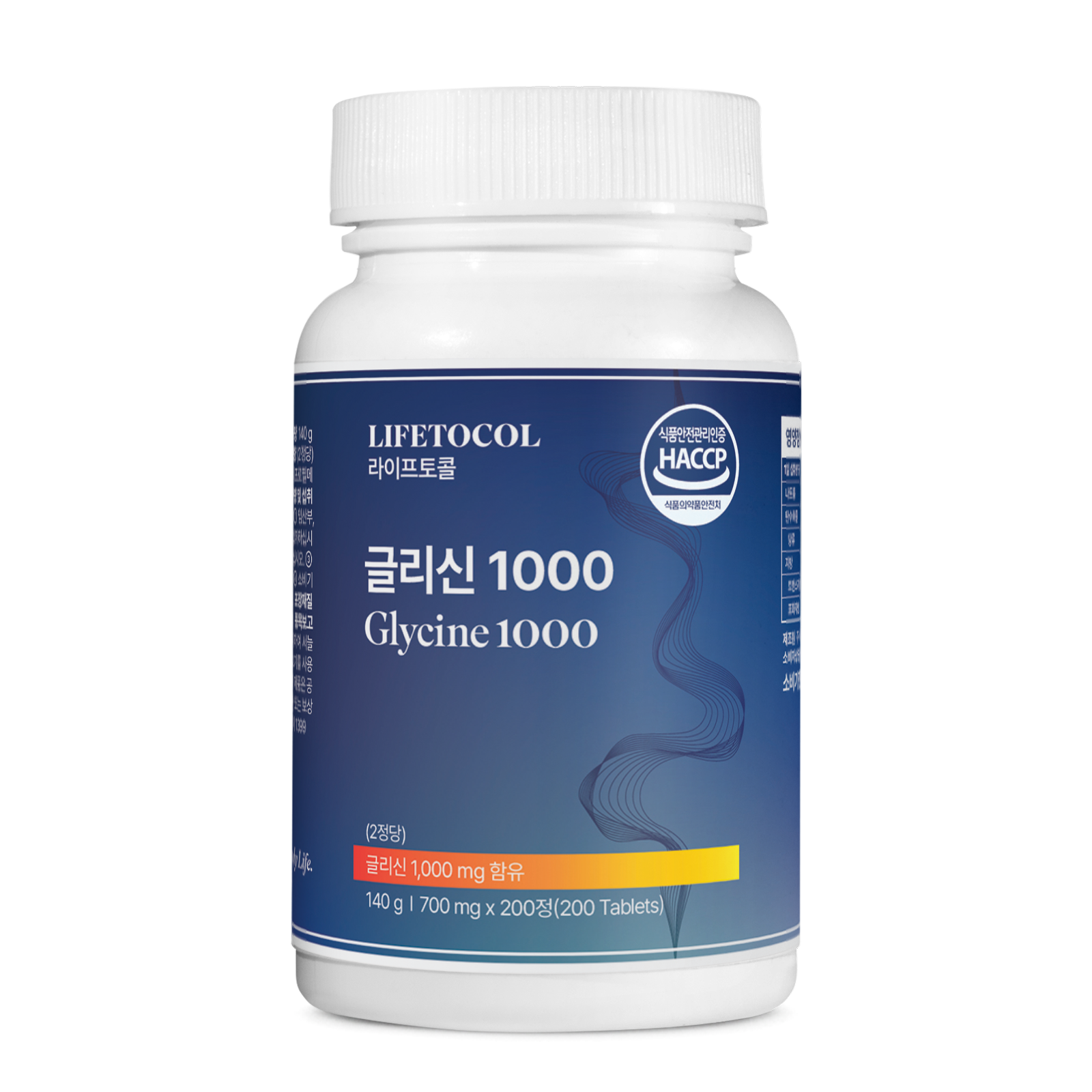 라이프토콜 글리신 1000 200정 영양제 - 상품 이미지