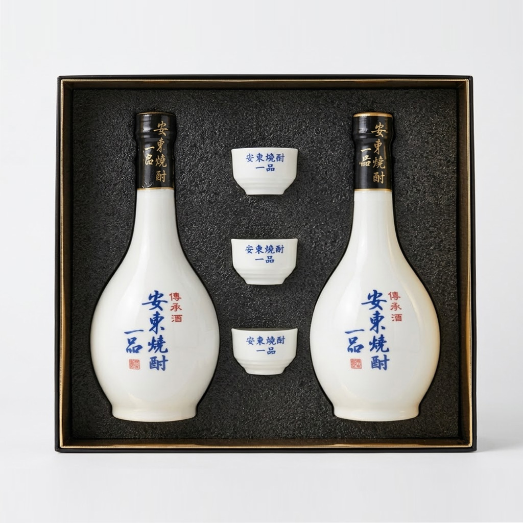 안동소주일품 특1호 400ml 2본 21도 선물세트 안동소주 증류주 - 상세 이미지 2