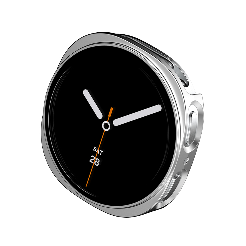 갤럭시워치8 클래식 메탈 스트랩 + 풀커버 케이스 SET 갤럭시워치8 클래식, 46mm, 블랙 - 상세 이미지 4