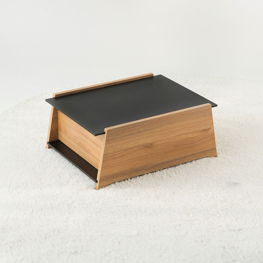 밀캄 수납박스 575x405x240mm, 1단, 화이트 5600.2486 이미지 7
