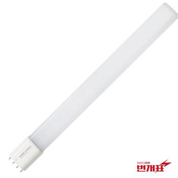 광확산 led 형광등 21.1W 안정기 fpl led 램프 일자형 고효율 - 상품 이미지