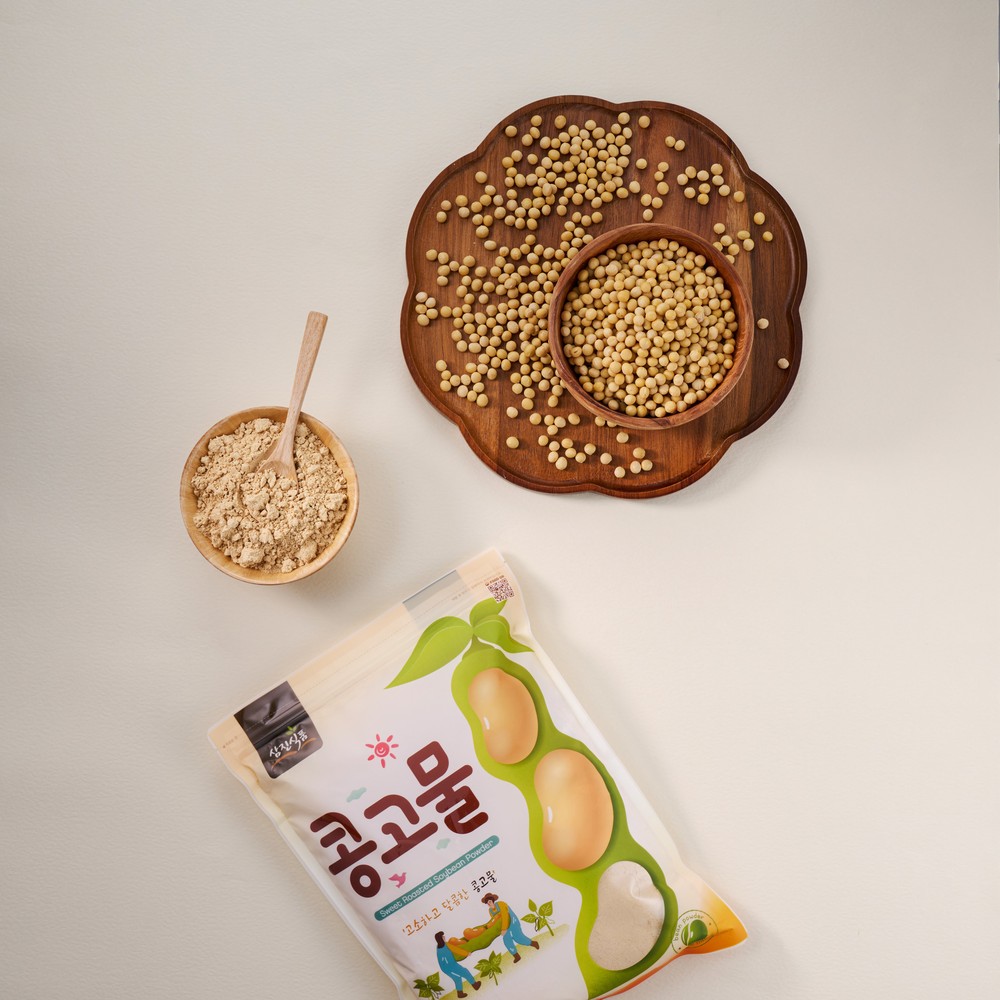 삼진식품 콩고물 인절미콩가루 인절미콩고물 빙수용콩가루 1kg, 10개 - 상세 이미지 4