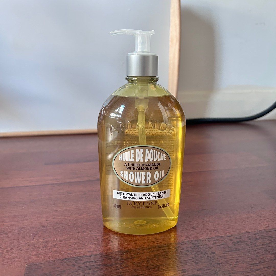 록시땅 바디워시 아몬드 모이스쳐라이징 샤워오일 바디각질케어 500ml - 상품 이미지