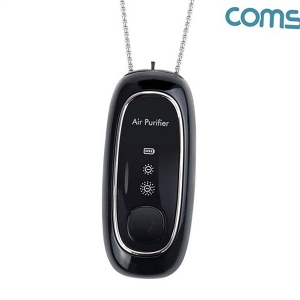 웨어러블 휴대용 공기 청정기 500mAh 음이온 목걸이형 공기 청정기 개인용 - 상품 이미지