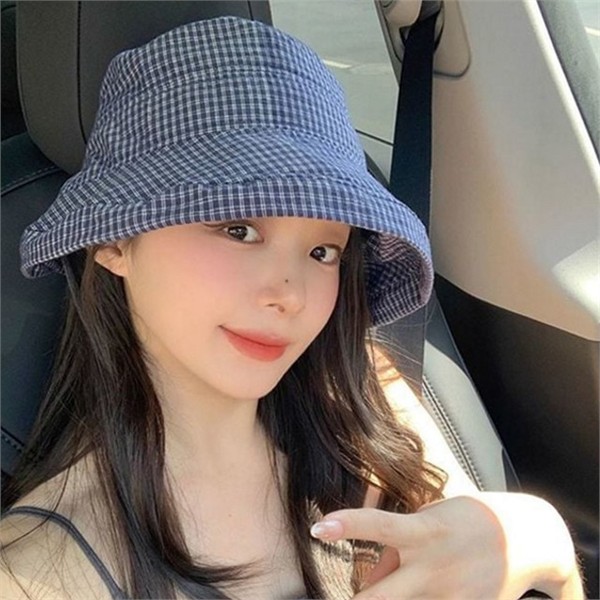 데일리 여성 벙거지 모자 스트릿 여성 버킷 햇 여름 휴가 - 상품 이미지