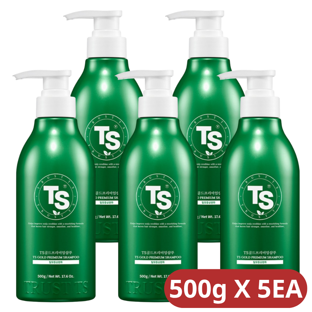 TS 골드프리미엄 샴푸 + 소분 파우치 500g, 5개 - 상세 이미지 3