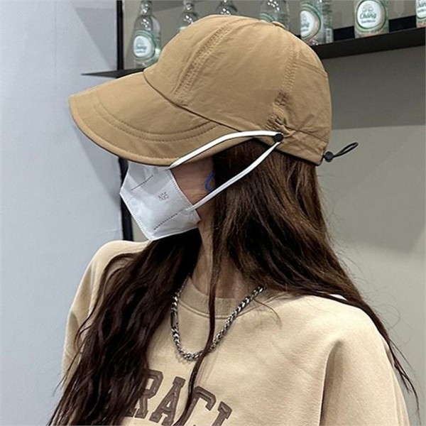 나들이 여성 마스크 썬 캡 간절기 여성 마스크 걸이 썬 - 상품 이미지