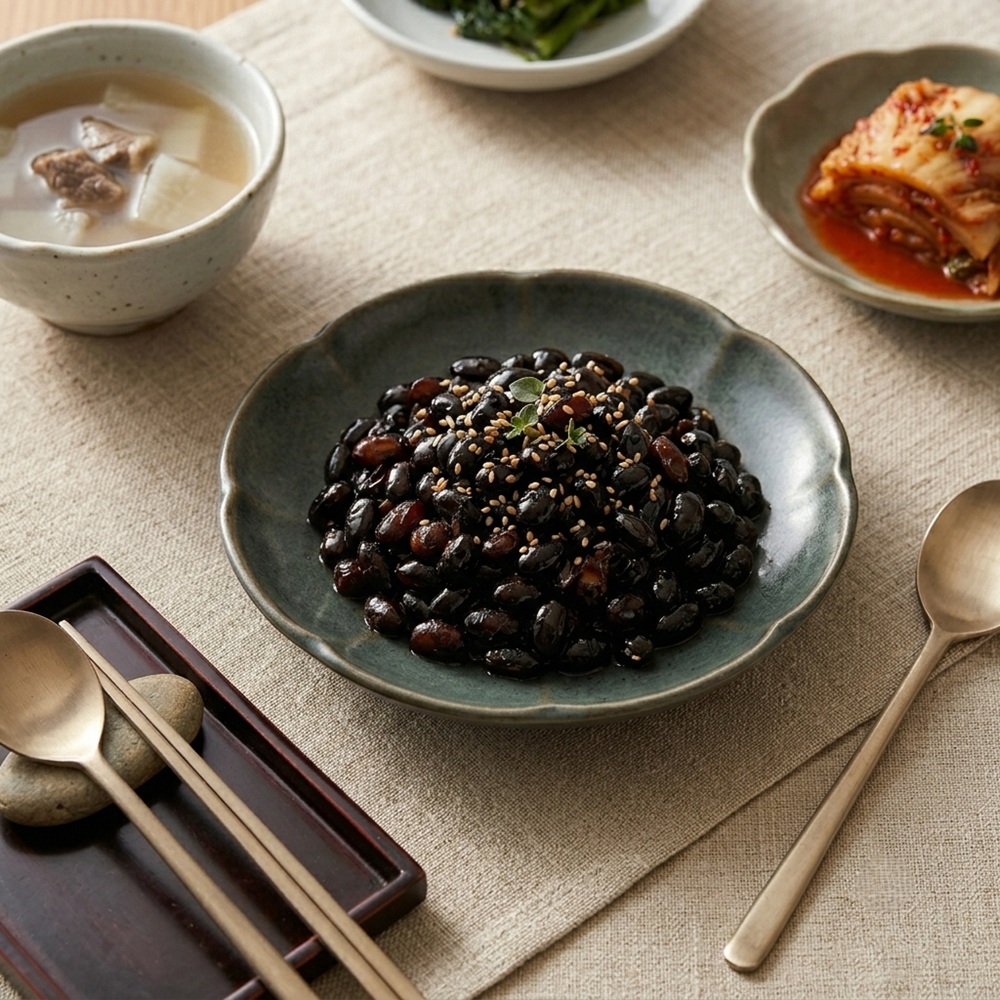 달콤짭짤 밥도둑 콩자반 1kg 대용량 밑반찬 - 상품 이미지