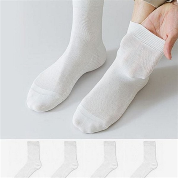 비즈니스 남성 중목 양말 데일리 남성 발냄새 방지 양말 사계절 - 상품 이미지