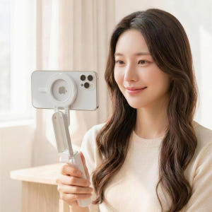 미니 삼각대 맥세이프 스마트폰 삼각대 촬영 거치대 브이로그 삼각대 여행용 개봉기 | 실사용 후기 - 상품 이미지 4