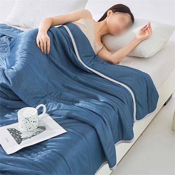 시원한 여름 이불 150X200 쿨링 냉감 이불 부드러운 먼지없는 가볍운 - 상품 이미지