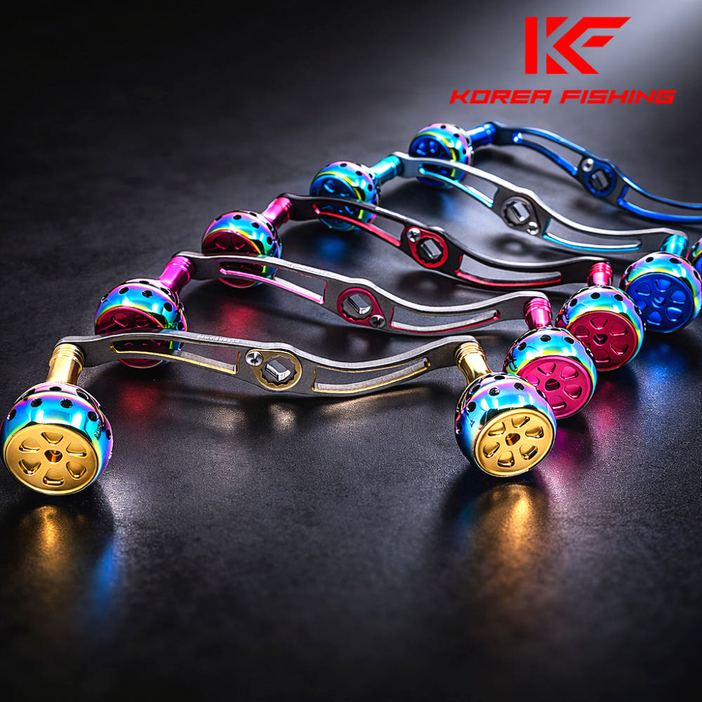 KF 베이트릴 더블핸들 튜닝핸들 노브 BDH 130mm 초정밀 초경량 릴튜닝 이미지 8