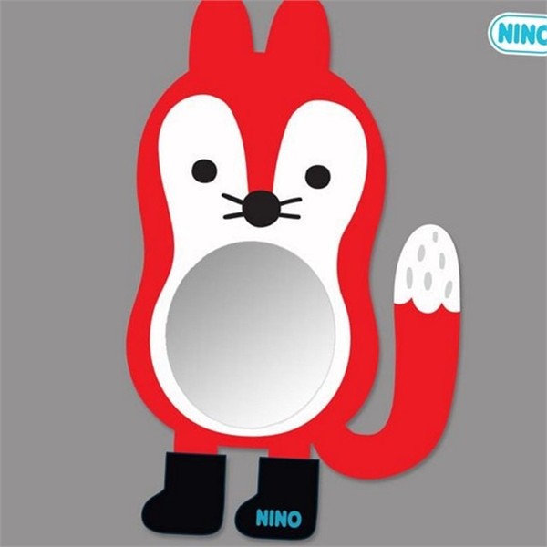 어린이집 어린이 안전 거울 동물 어린이 벽 거울 아크릴 벽걸이 - 상품 이미지