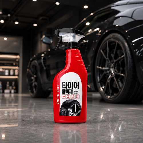 타이어광택제 650ml 카나우바왁스 블랙복원 코팅제 - 상세 이미지 3