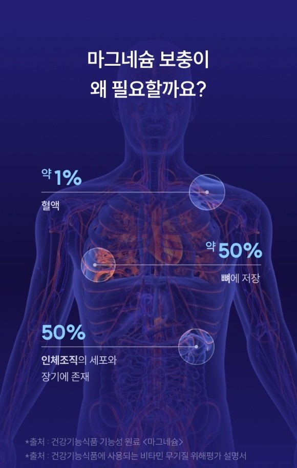 와이즐리 에너지, 신경, 근육건강엔 마그네슘 플러스 (2개월분) 60정, 3개 - 상세 이미지 5