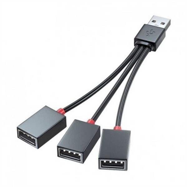 충전 usb 1포트to3포트 연장 usb 1포트to3포트 분배기 포트 확장 - 상품 이미지