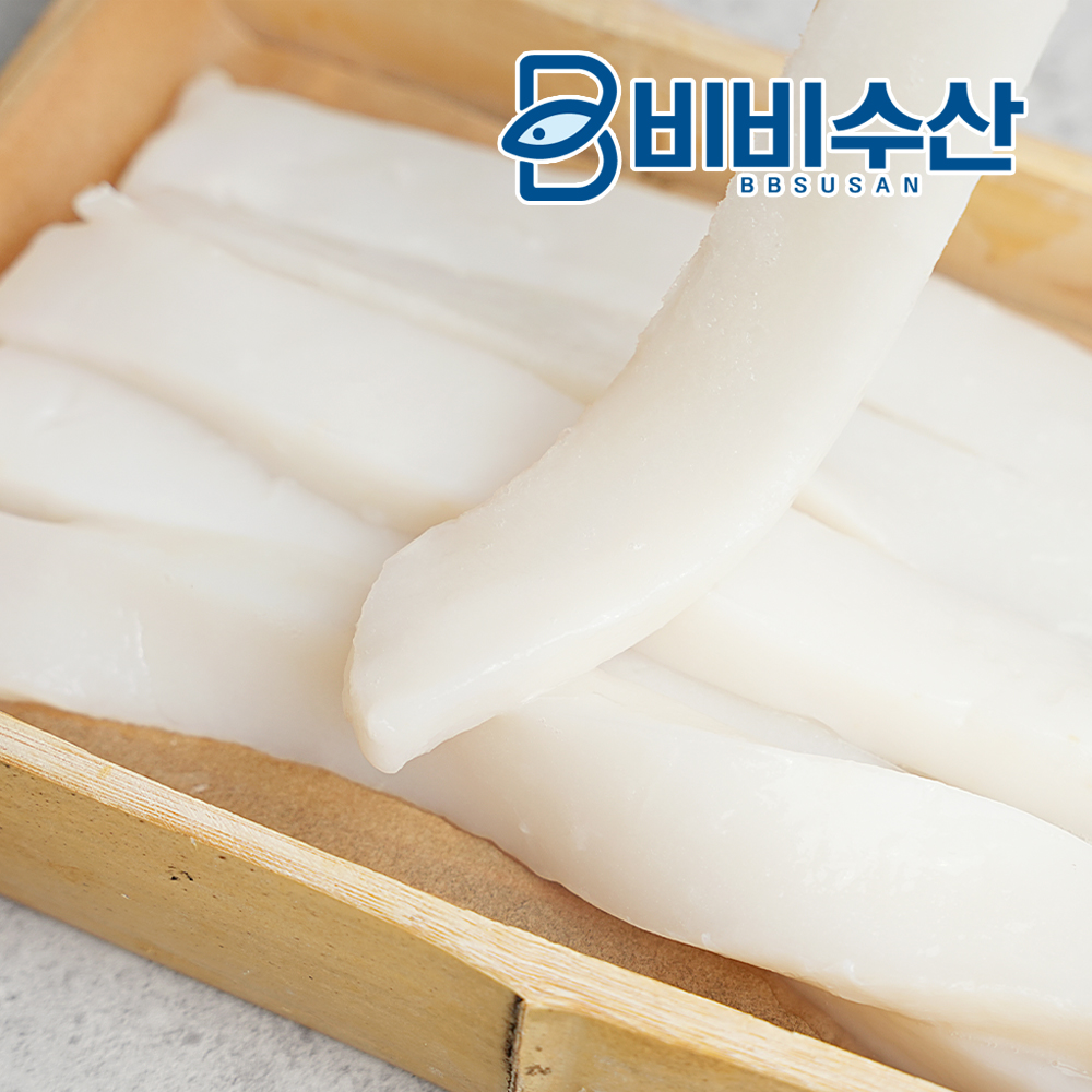 튀김용 오징어슬라이스 1kg(약16cm내외 일정한크기) - 상세 이미지 2