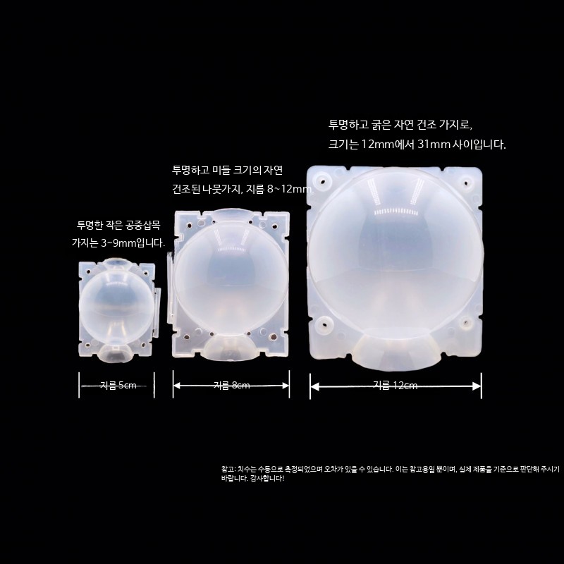 취목볼 루팅볼 식물 번식 뿌리 투명 배양 100개 접목 - 상세 이미지 3