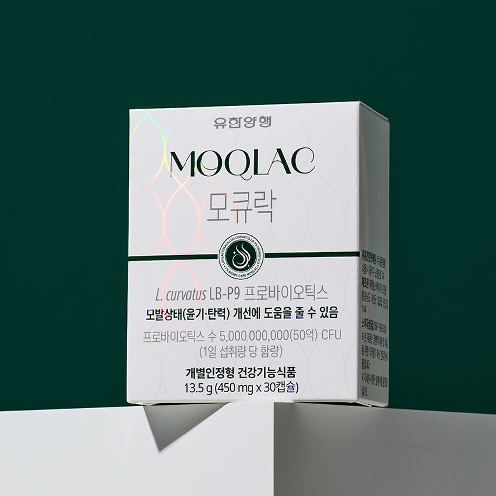 [유한양행] 모발 유산균 모큐락 30캡슐, 1개 - 상세 이미지 2
