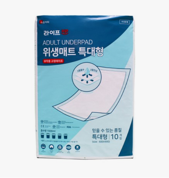 제왕절개산모패드 출산준비물리스트 출산용품 특대형 10매 - 상세 이미지 3