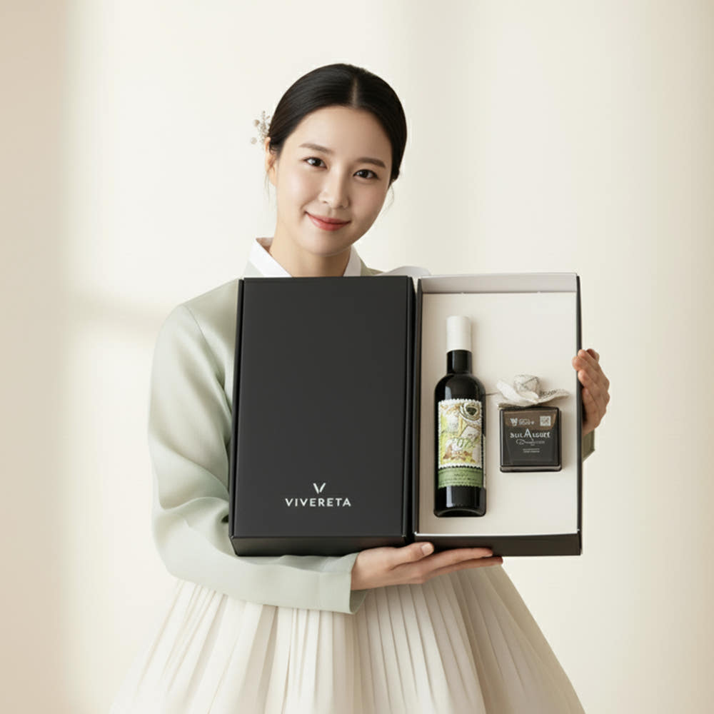 보나미니 산펠리체 올리브오일 + 벨레이 수아마에스타 고급 발사믹식초 선물세트 추석 명절 - 상세 이미지 2
