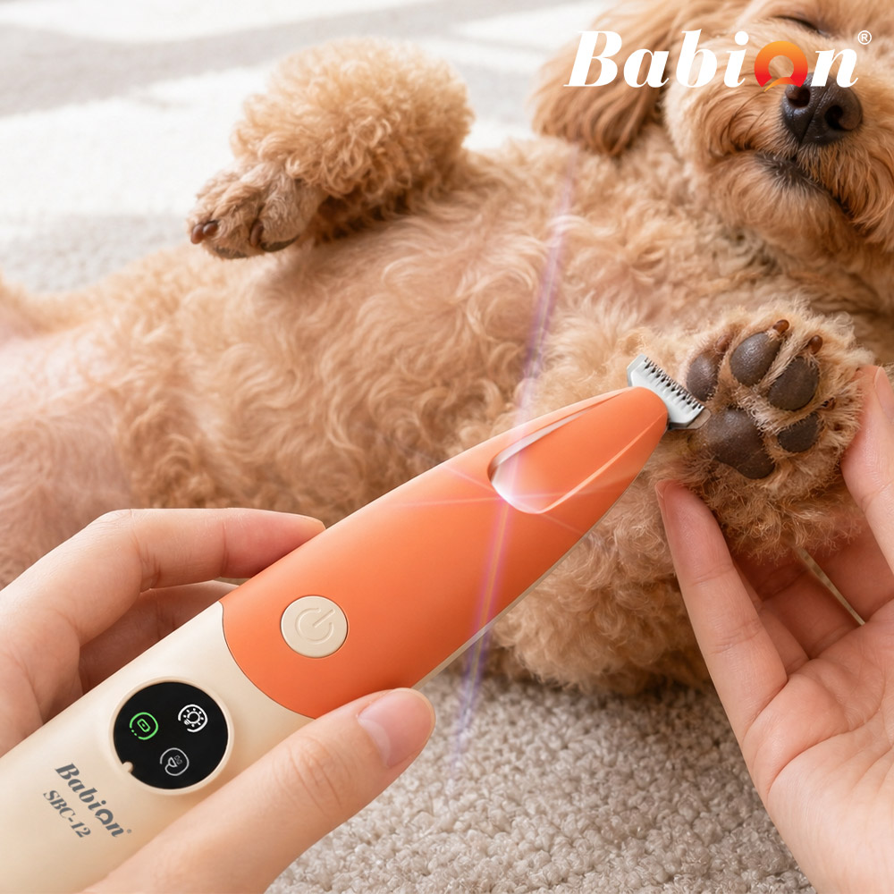 바비온 풋마스터 강아지 고양이 부분미용 이발기 반려동물 바리깡 SBC-12 발바닥 미용기 이미지 8