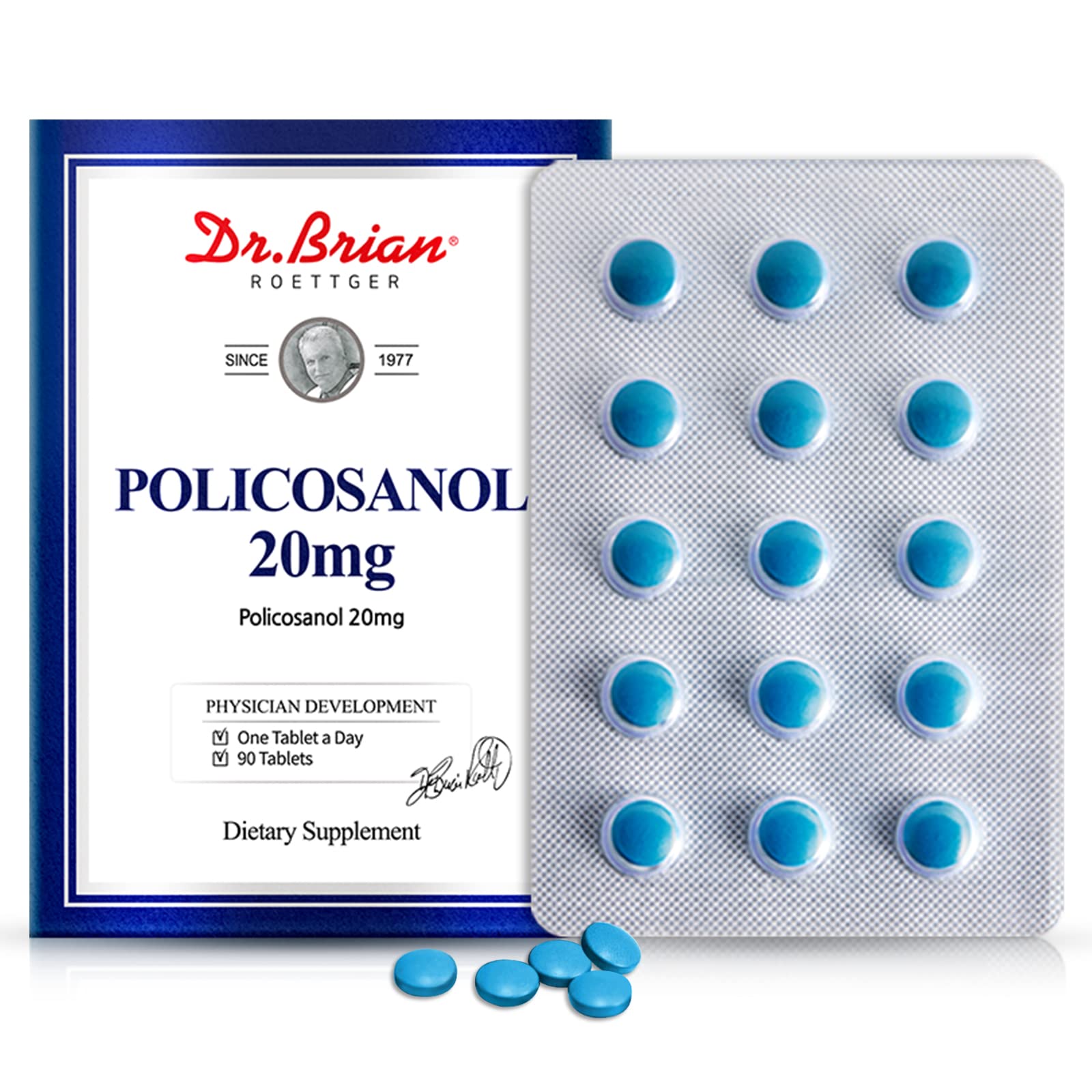 미국산 폴리코사놀 사탕수수 20MG 80개 - 상품 이미지