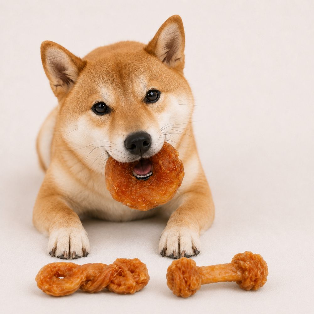 강아지 터키츄 당뇨 간식 오래먹는 개껌 40g - 상품 이미지