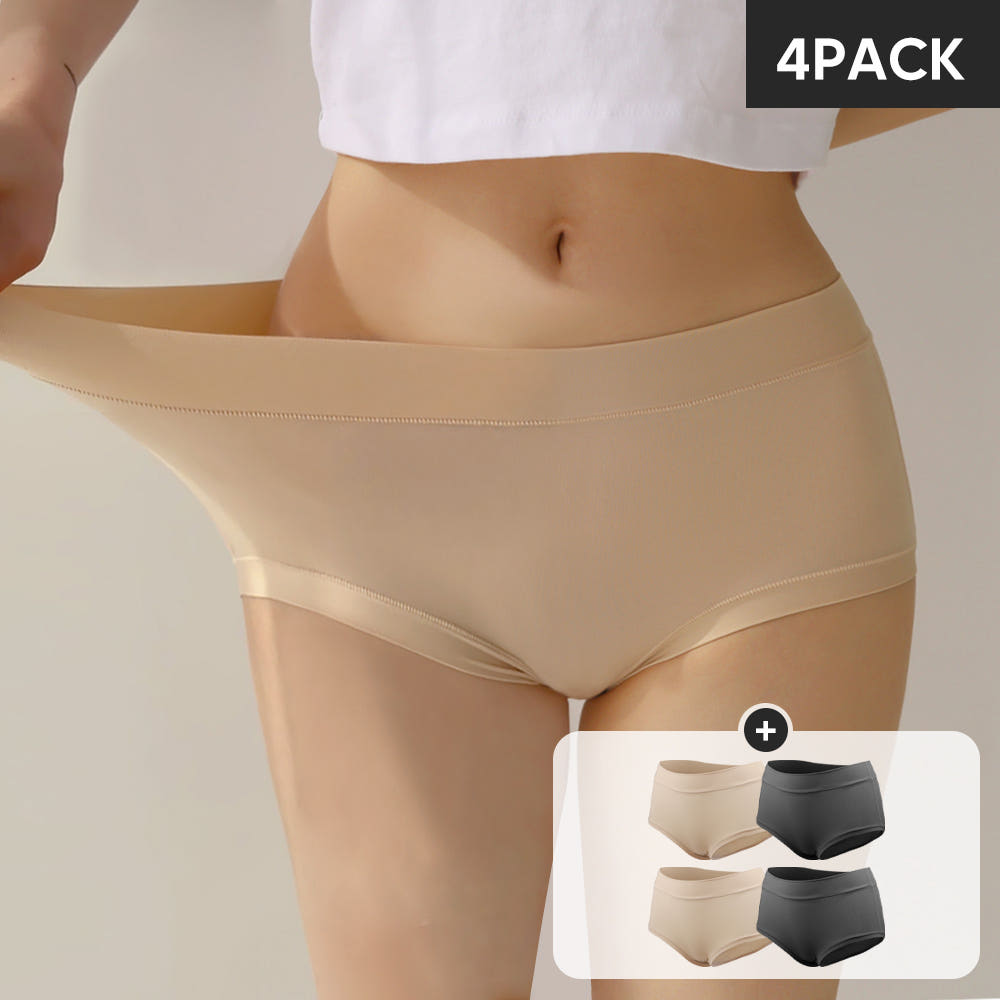 크라시앙 [4pack] 크라시앙 모찌떡 팬티 데일리 Y존 임산부 심리스 삼각팬티