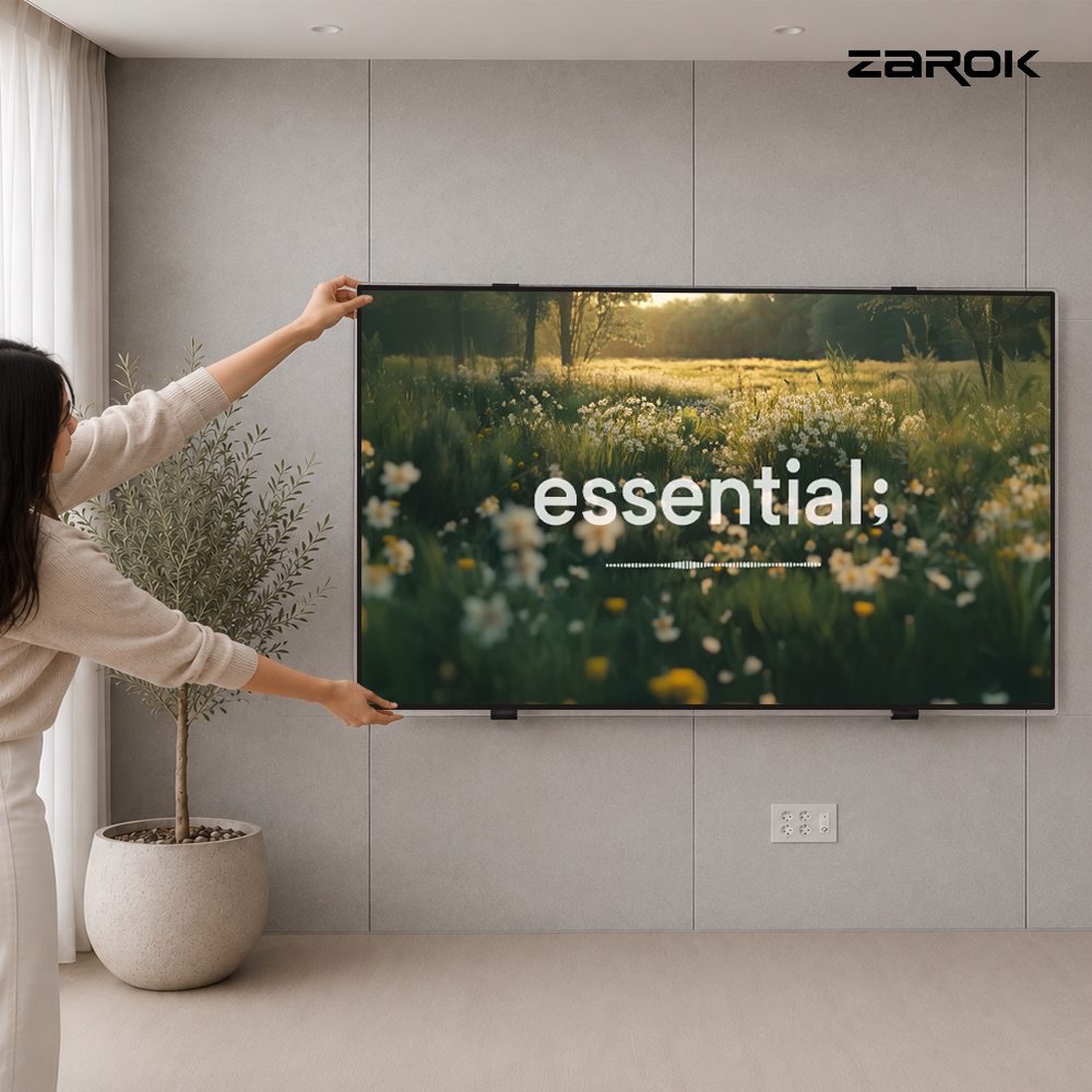 자록 반사방지 TV 화면보호기 티비가드 블루라이트 차단 액정 커버 필터 삼성 LG 70(1580x935) - 상품 이미지