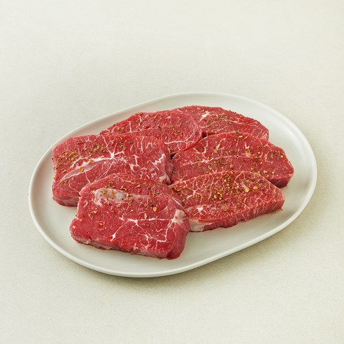 고급진 시즈닝 탑블레이드 스테이크 1.2kg