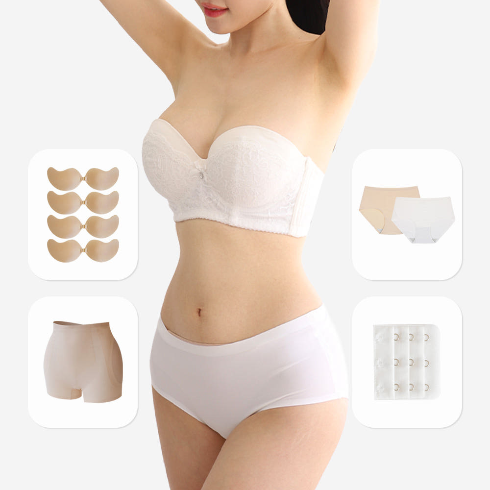 크라시앙 웨딩 필수 패키지 웨딩브라 누드브라 골반보정 드레스 속옷 세트 빅사이즈 가격 추이 크라시앙 크라시앙 웨딩 필수 패키지 웨딩브라 누드브라 골반보정 드레스 속옷 세트 빅사이즈 - 최저가 75,000원