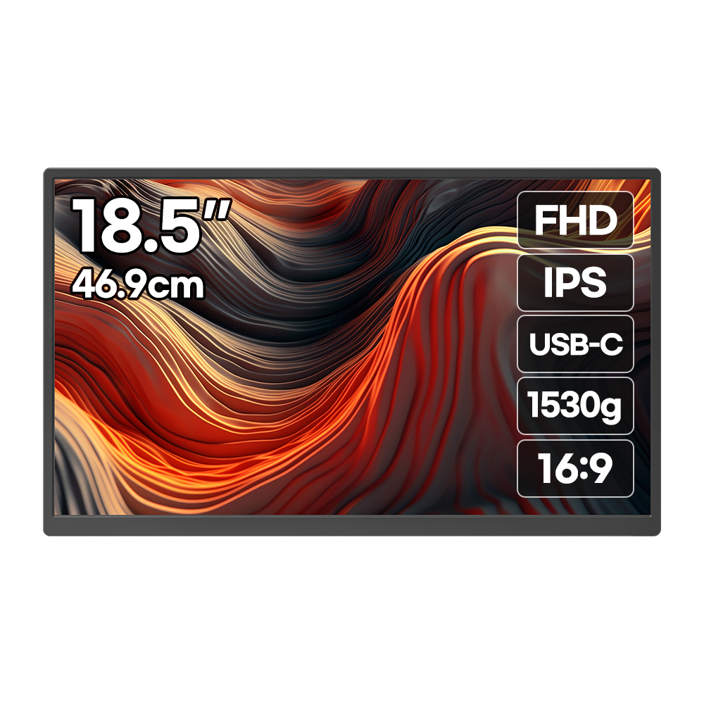 일렉싱크 넥서스 포터블 터치 모니터 FHD 서브 보조 S18T 46cm(18.5인치)