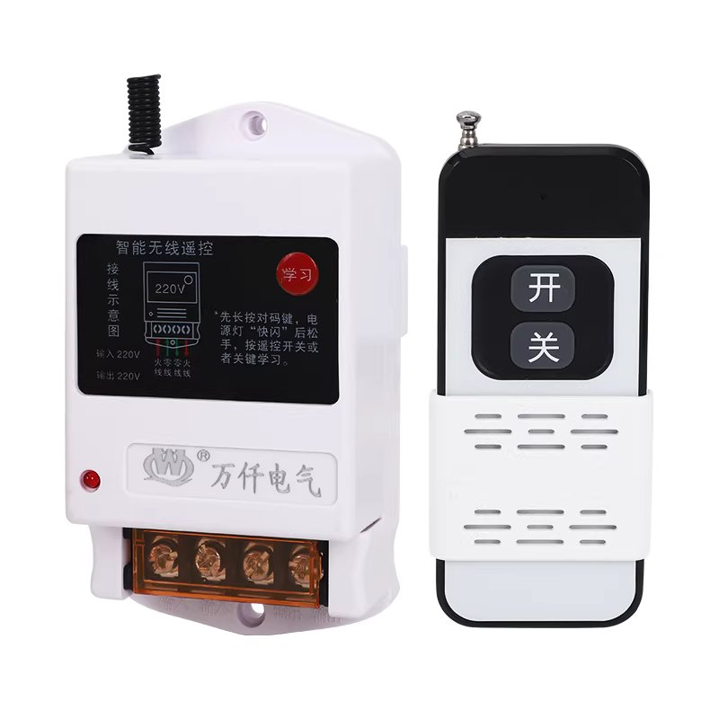 농업용 전원 무선리모컨 스위치 산업용 원격차단기감사 220V-2500W-1000m A 이미지 6