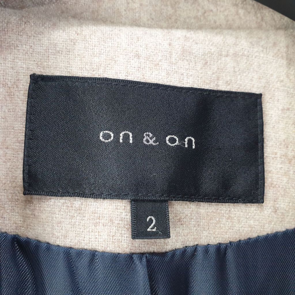 온앤온 네이비 여자 코트 88-165 O0546 이미지 6