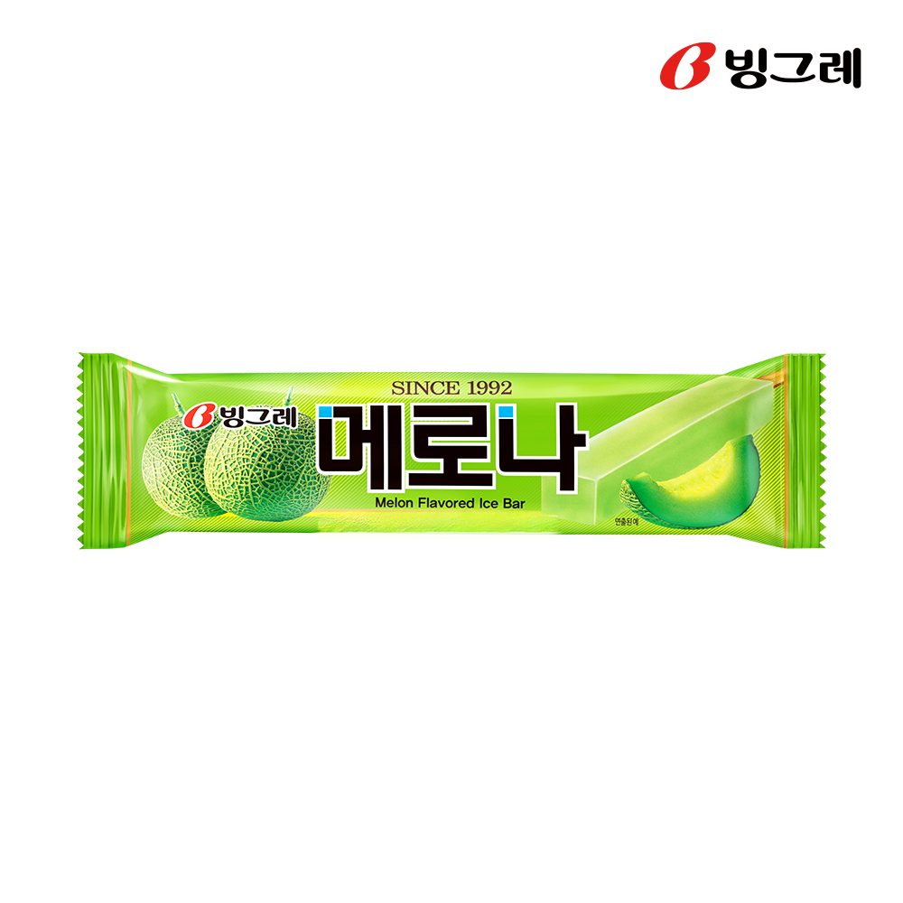 빙그레 메로나 아이스크림 멜론, 75ml, 24개 - 상세 이미지 2