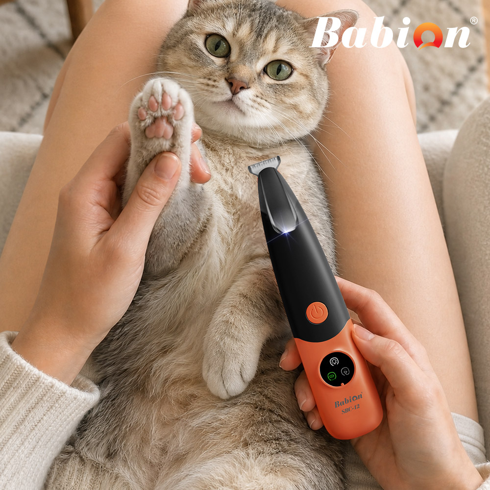 바비온 풋마스터 강아지 고양이 부분미용 이발기 반려동물 바리깡 SBC-12 발바닥 미용기 이미지 7
