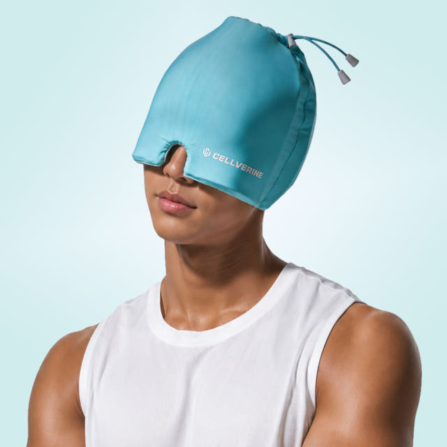 셀버린 젤 헤드밴드 냉찜질팩 얼굴 눈 붓기 편두통 두통 냉각 열감 두피열 민트, 1개