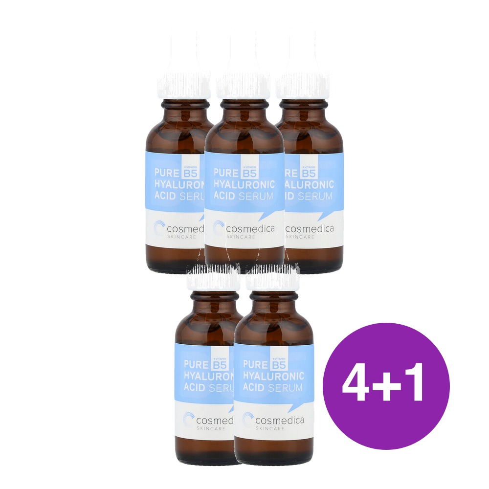 코스메디카 스킨케어 퓨어 히알루론산 세럼 비타민B5 30ml, 5개 - 상품 이미지