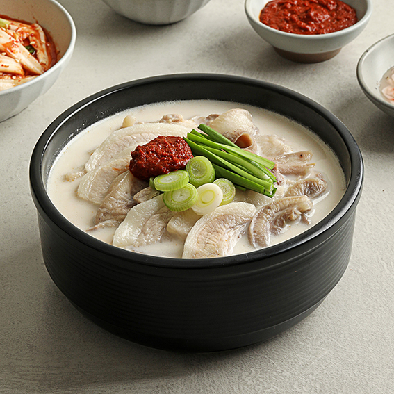 극소수 순대 국밥 (돼지 포함) 1팩 고기 많은 캠핑 순댓국 순대국 냉동 택배 레토르트 이미지 6
