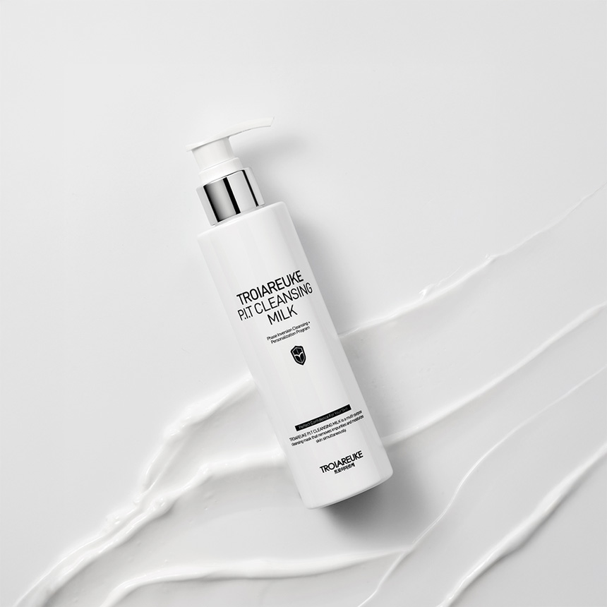 트로이아르케 PIT클렌징밀크 180ml 순한클렌징 클렌징팩 건성클렌저 보습클렌저 촉촉한클렌저 클렌징로션 클렌징크림 건성클렌징추천 - 상품 이미지