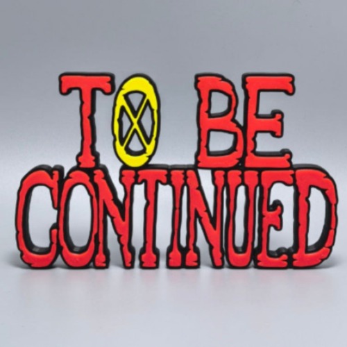 원피스 TO BE CONTINUED 아크릴 스탠드 애니 로고 피규어 장식 굿즈 - 상품 이미지