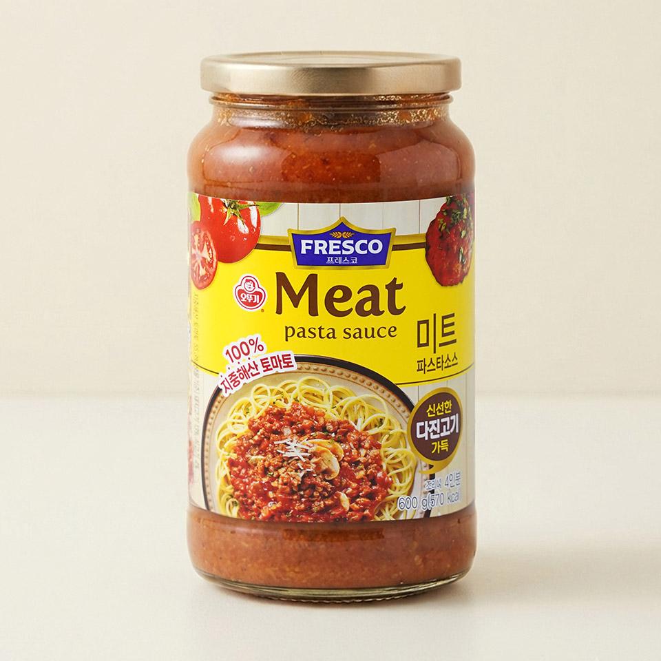 메가마트 오뚜기 프레스코 미트 스파게티 소스 600g - 상품 이미지