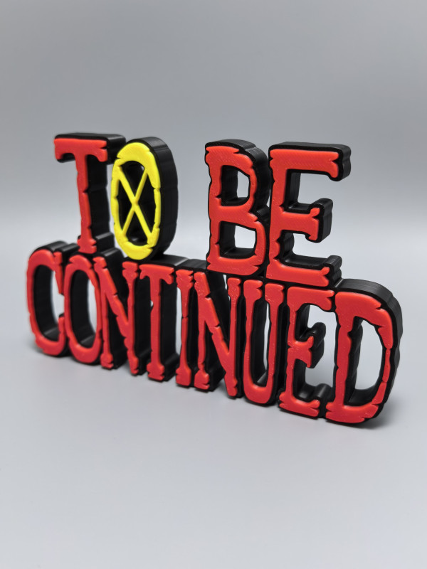 원피스 TO BE CONTINUED 아크릴 스탠드 애니 로고 피규어 장식 굿즈 - 상세 이미지 4