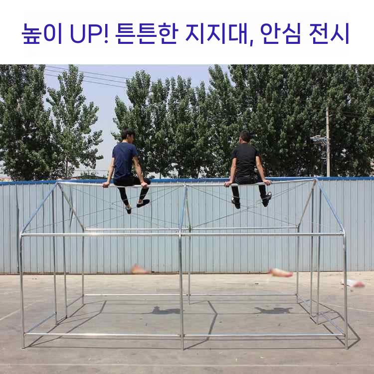 창고형텐트 조립식 텐트 야외 방수 천막 방한 막사 카모 2x3m - 상세 이미지 4
