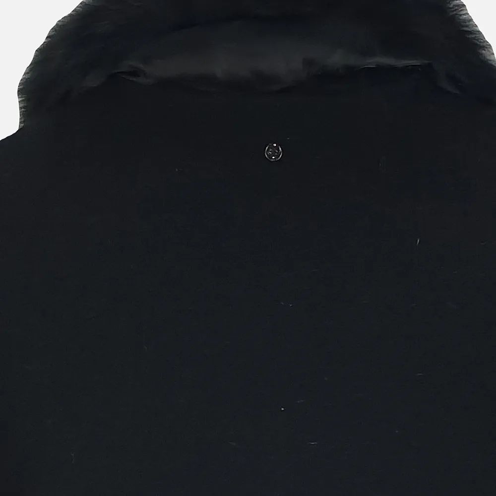 블랙 여자 FREE 퍼 카라 자켓 O0669 - 상세 이미지 5