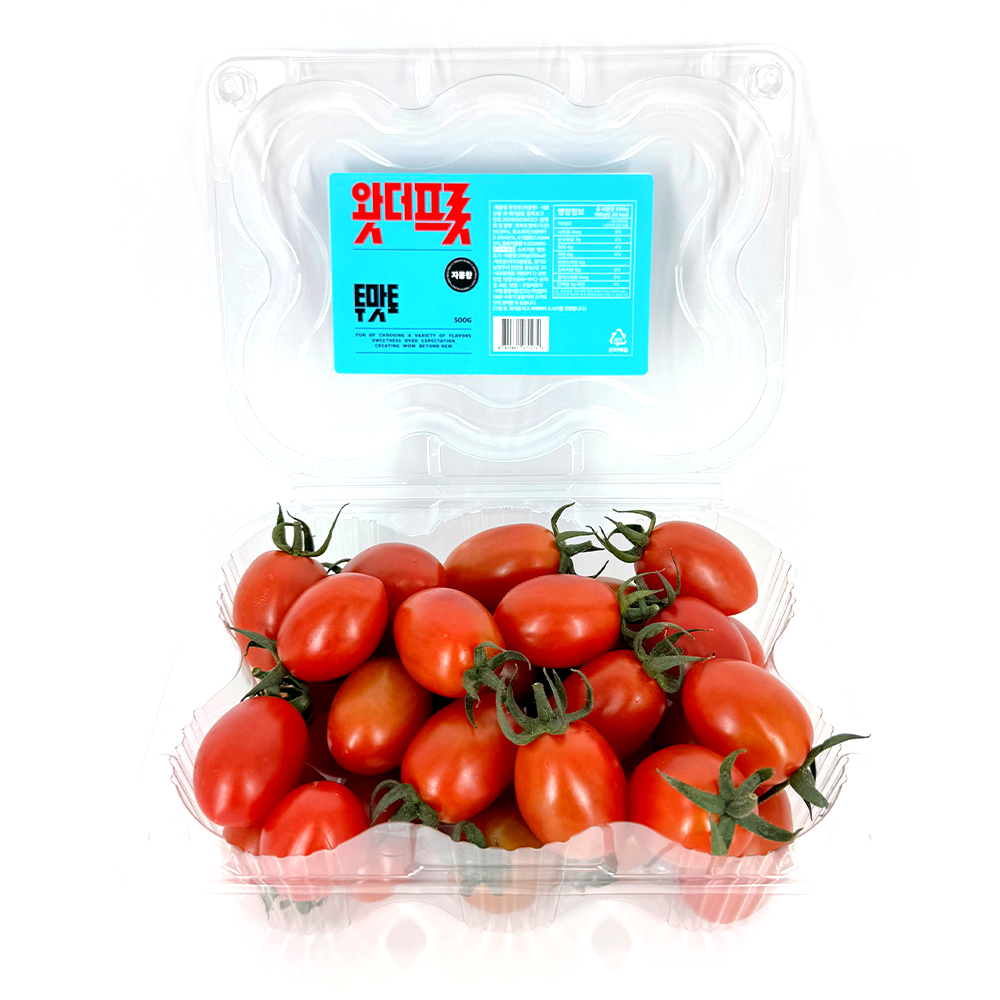 스테비아 방울토마토 고당도 자몽향 토마토 500g, 3개 이미지 6