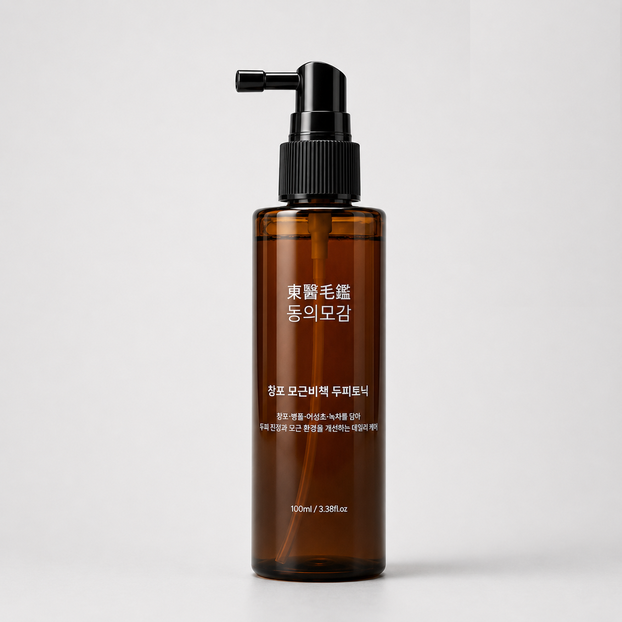 동의모감 창포 모근비책 두피 토닉 비듬 가려움 지루성 개선 한방 토너 100ml, 1개 상품 이미지
