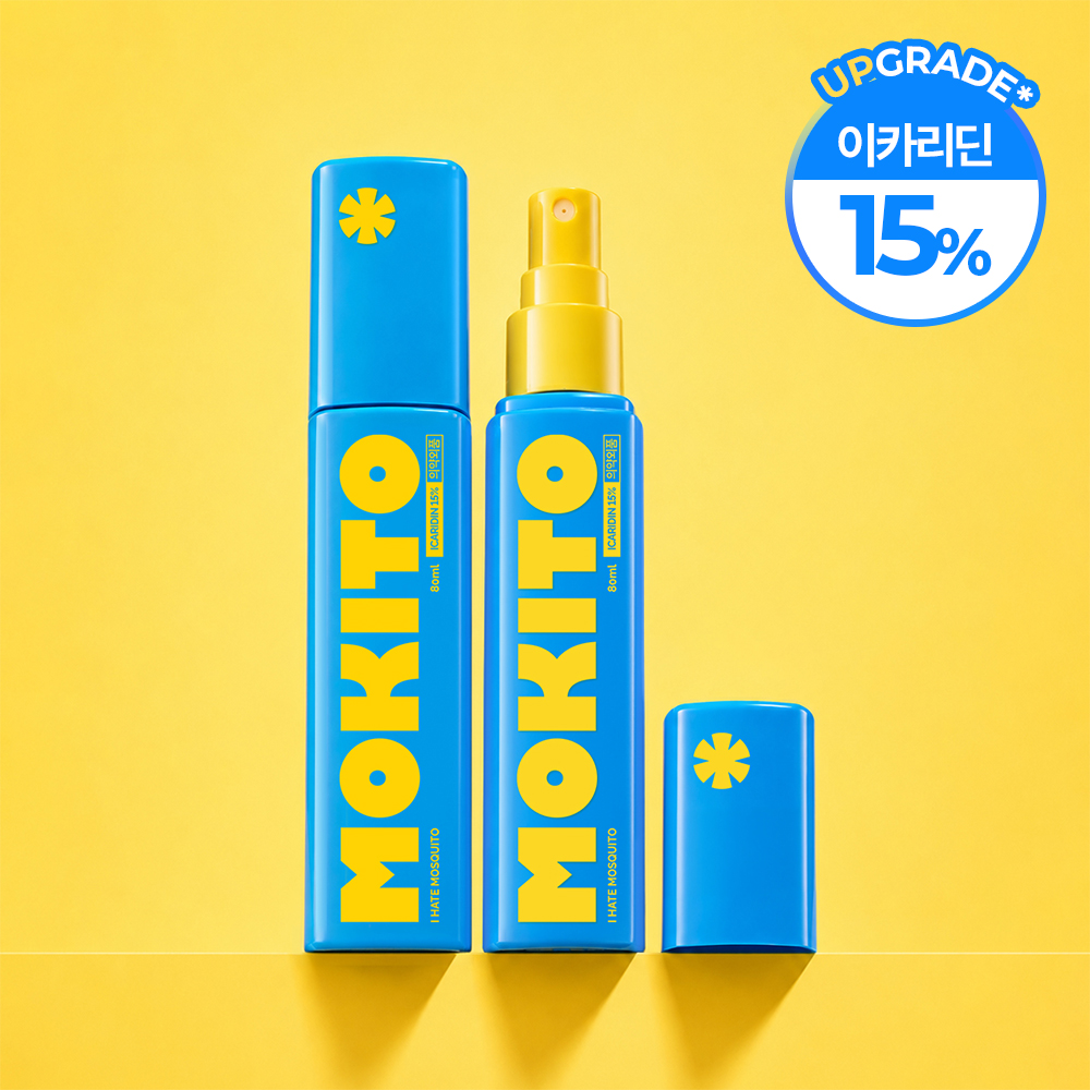 모키토 모기기피제 라벤더향 이카리딘 15% 의약외품 모기퇴치 기내반입 80ml, 2개 - 상품 이미지